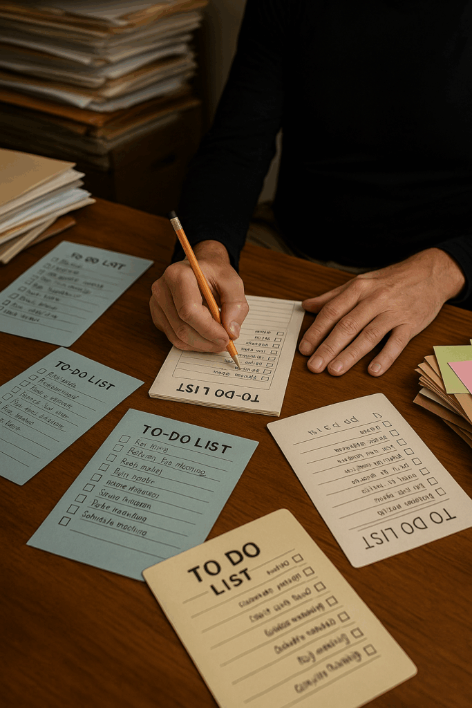 To do list